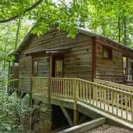 Cozy Cabin: River View With Hot Tub Dahlonega Exterior photo