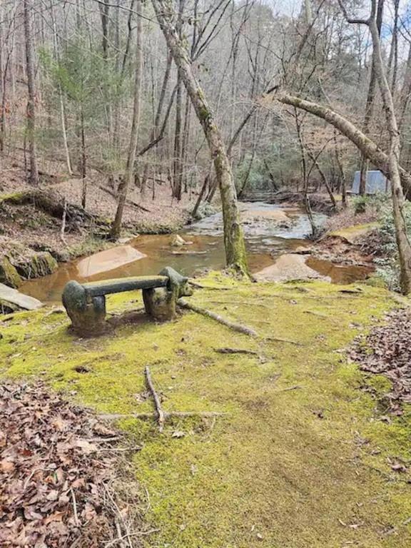 Cozy Cabin: River View With Hot Tub Hébergement de vacances