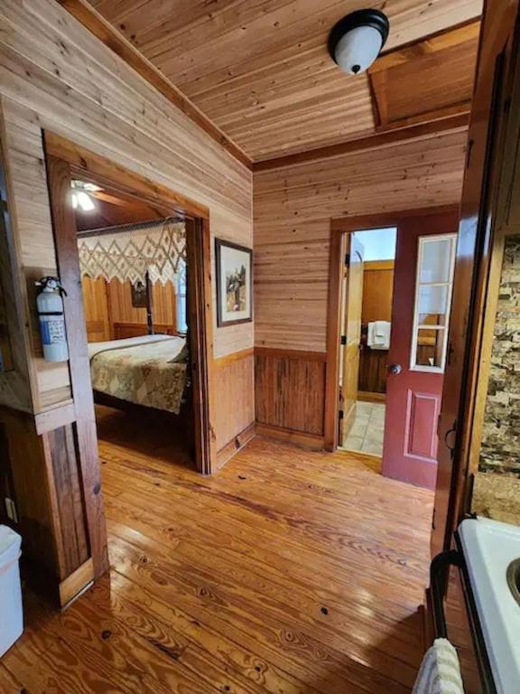 Hébergement de vacances Cozy Cabin: River View With Hot Tub Dahlonega